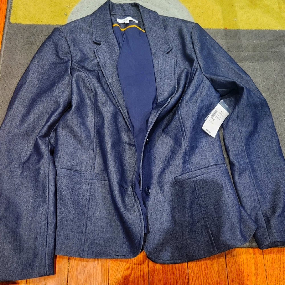 Denim look blazer
